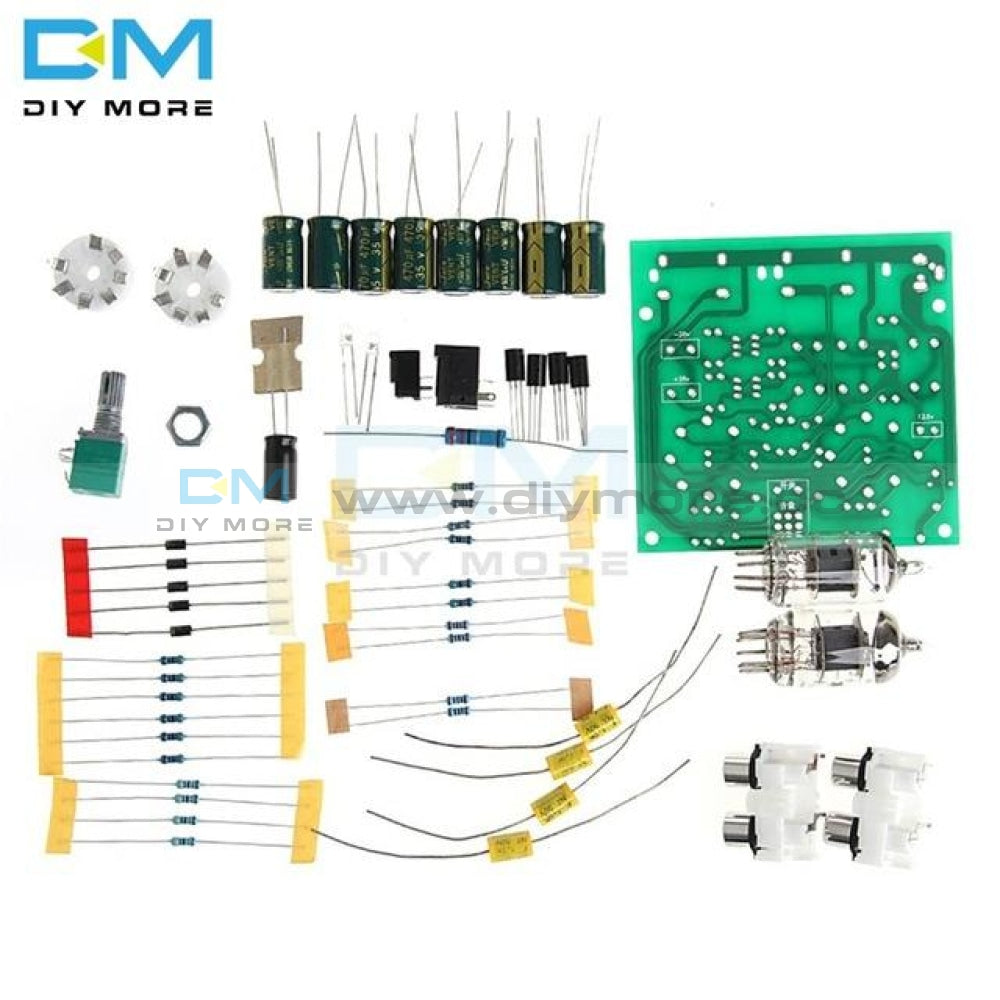 Dc 12V 6J2 Valve Vacuum Preamp Preamplifier Board Bass On Musical Fidelity For Amplifier Headphone