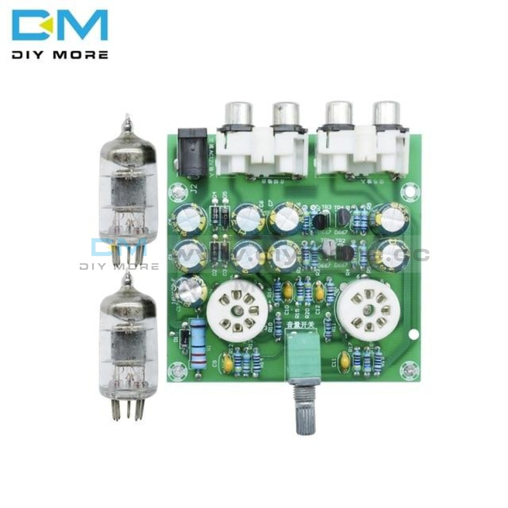 Dc 12V 6J2 Valve Vacuum Preamp Preamplifier Board Bass On Musical Fidelity For Amplifier Headphone