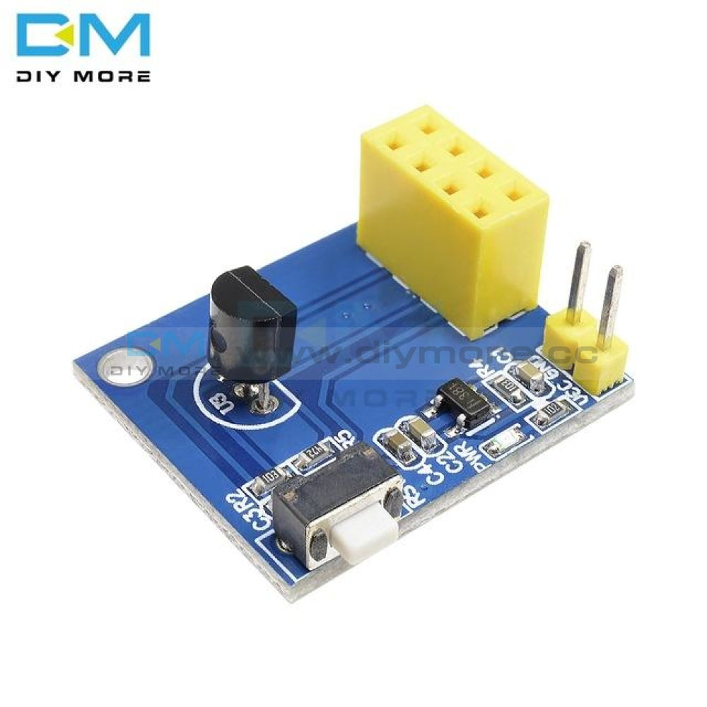 Module 18 Esp ESP 01/ESP 01S ESP8266 DS18B20 Temperature Sensor Module NodeMCU Adapt ...