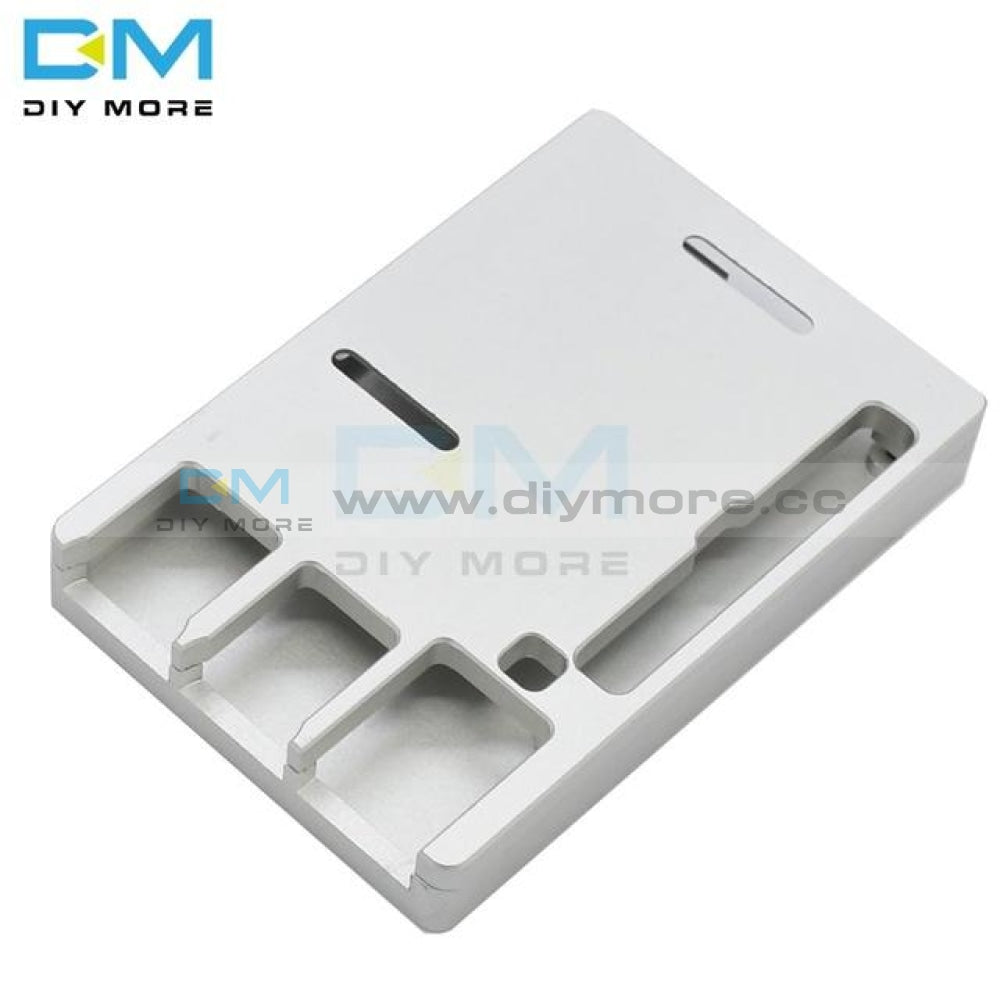 Raspberry Metal Box Ultra Thin Black Aluminum Metal Box Case For Raspberry Pi 4B Rpi Model ...