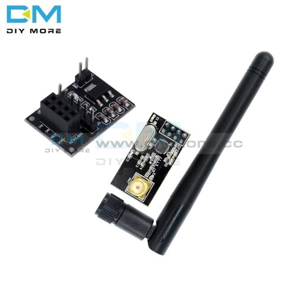 Nrf24L01 Wireless Module Board 8 Pin Receiver Transmitter Microcontroller 2.4Ghz Antenna Socket
