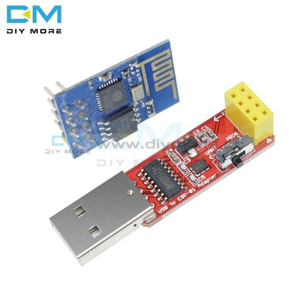ESP Prog V1.0 USB To ESP8266 CH340C ESP-01 ESP-01S 4MB Module Prog WiFi Programmer Downloader With Reset Auto-Download Circuit
