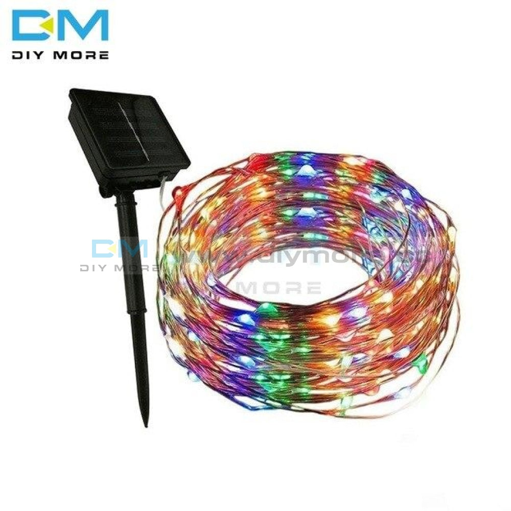 10M Outdoor Led Solar Lamp String Lights Fairy Holiday Christmas Party Garden 100 Leds Waterproof
