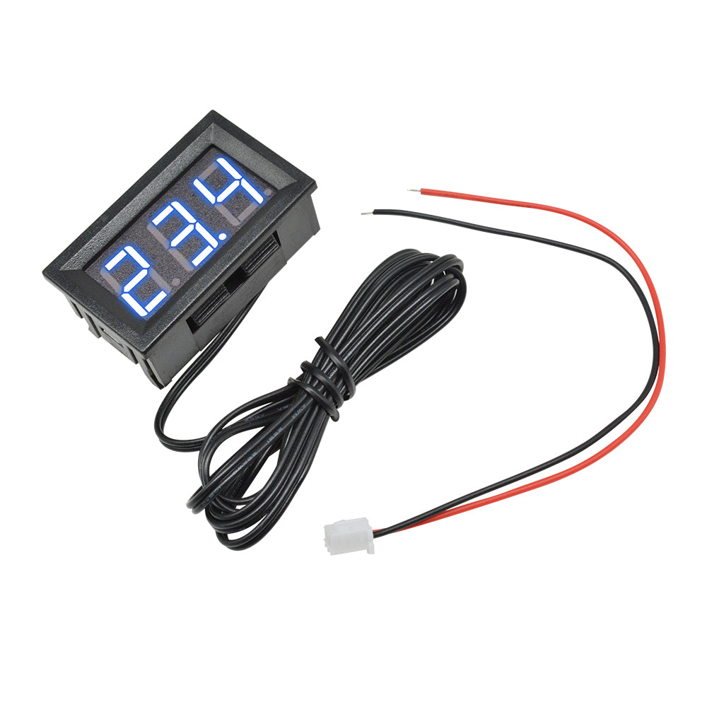 0.56" 3 Bit Digital LED Thermometer DC 12V Temperature Meter Detector -50-110℃